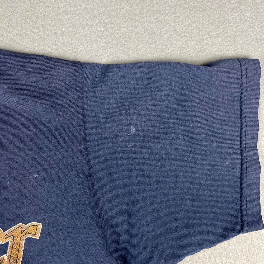 VTG Boy‎ Scouts Galaxy Stars T Shirt Fits Small Distressed Year of Starfire Ohio - Picture 8 of 13
